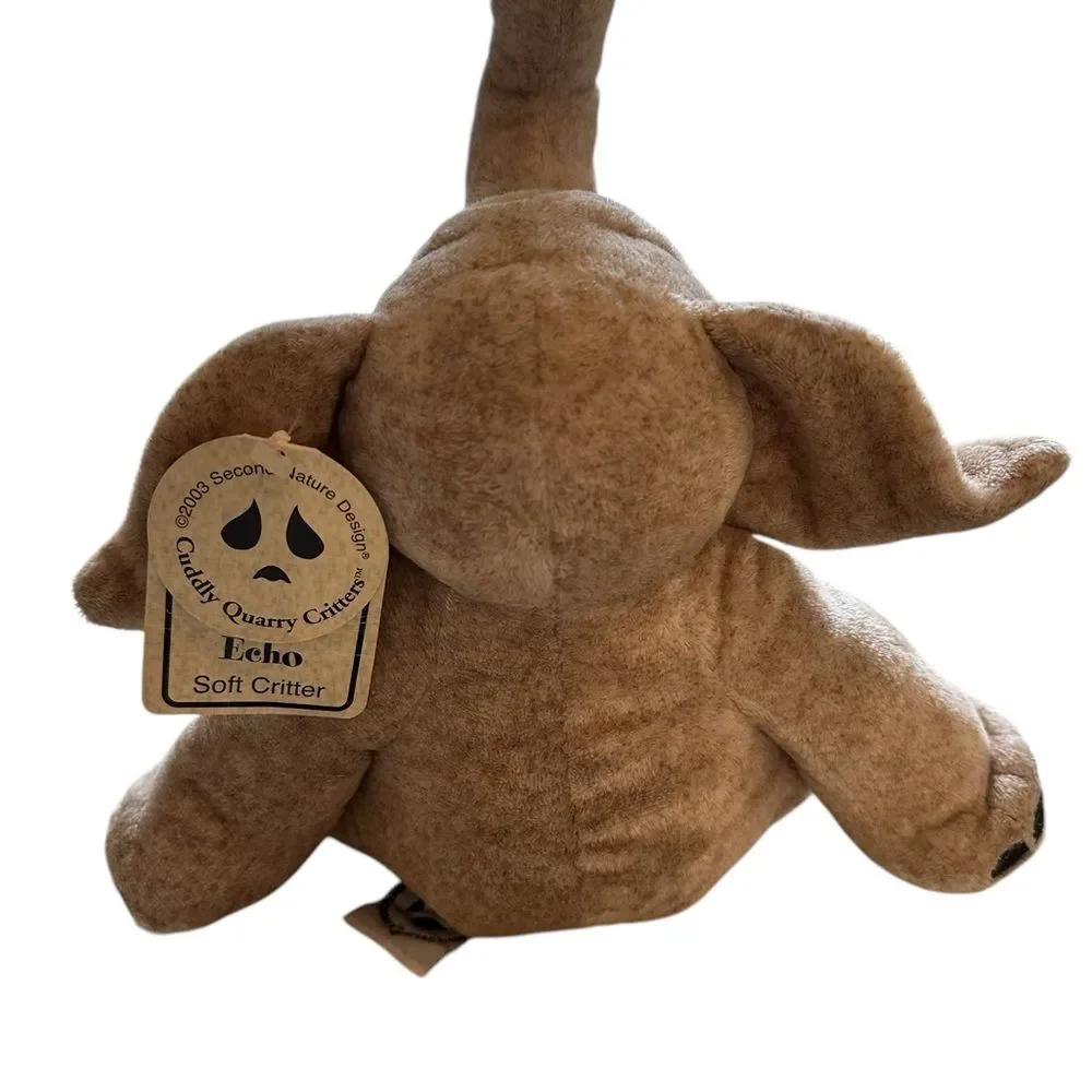 NWT Cuddly Quarry Critters Elephant Plush 10” Stuffed Animal